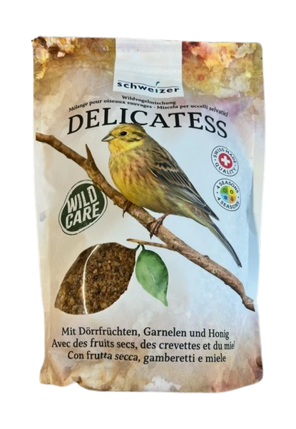 Schweizer Wildvogelmischung DELICATESS 600g