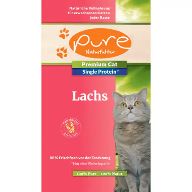 PURE Premium Cat getreidefrei Lachs