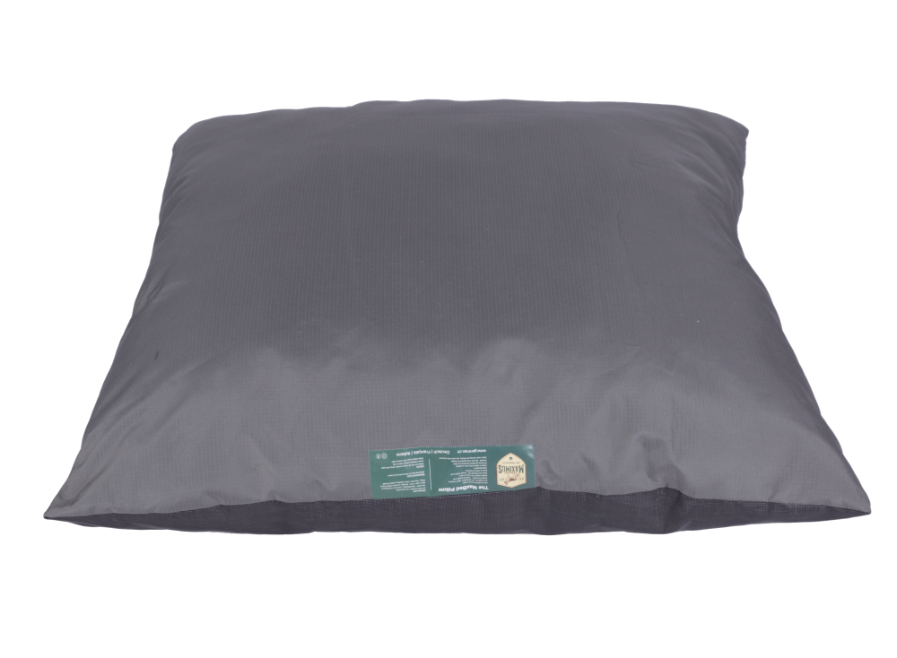 GenMax MaxBed Pillow Dog Bed, 105cm x 105cm, schwarz/grau