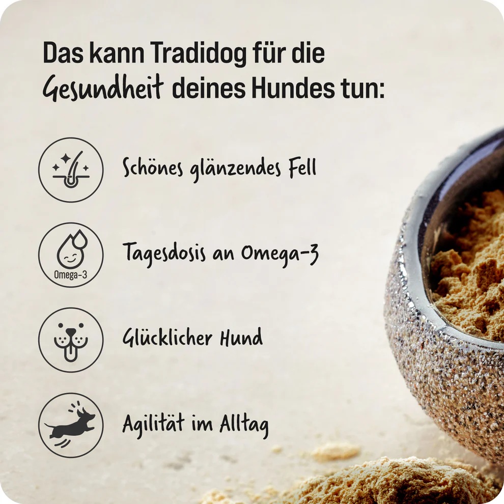 Tradidog Classic Box, Nahrungsergänzung für Hunde 2x350g