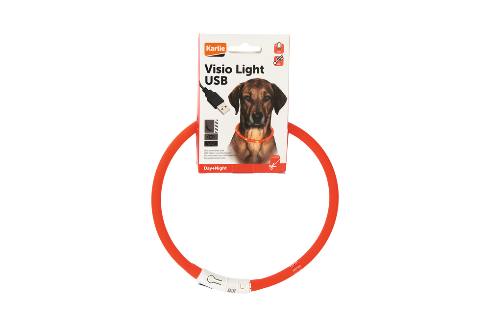 Karlie Visio Light LED Schlauchhalsband 70cm