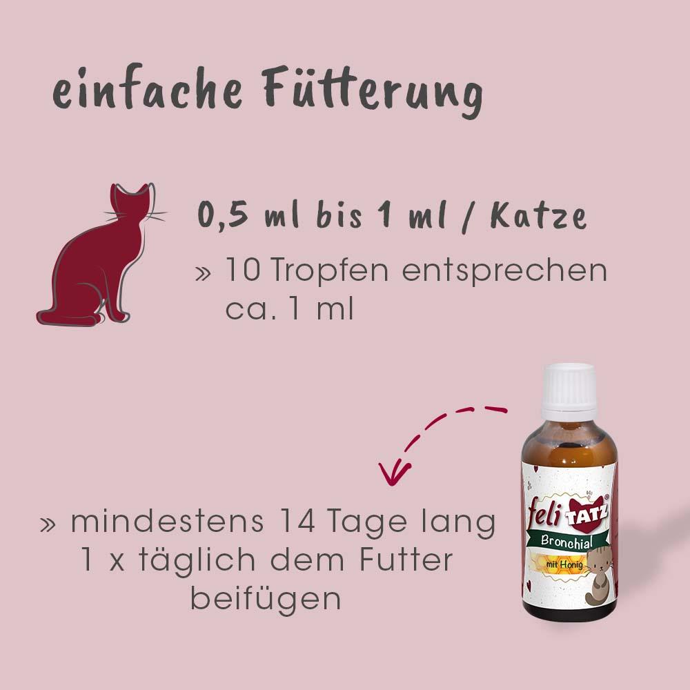 cdVet FeliTatz Bronchial Katzen 50ml