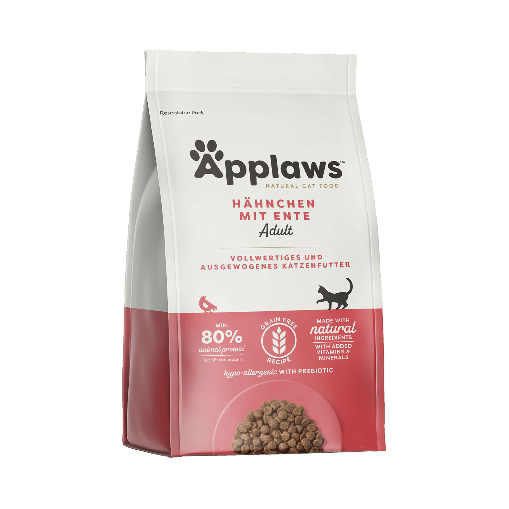 Applaws Katze Trockenfutter Adult, Hähnchen & Ente 2kg