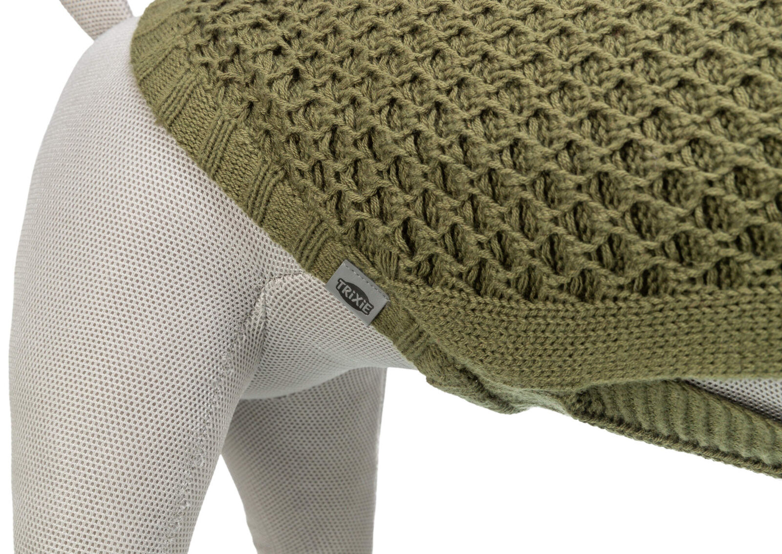 Trixie Pullover Norwood, olivgrün, XXS, 21cm