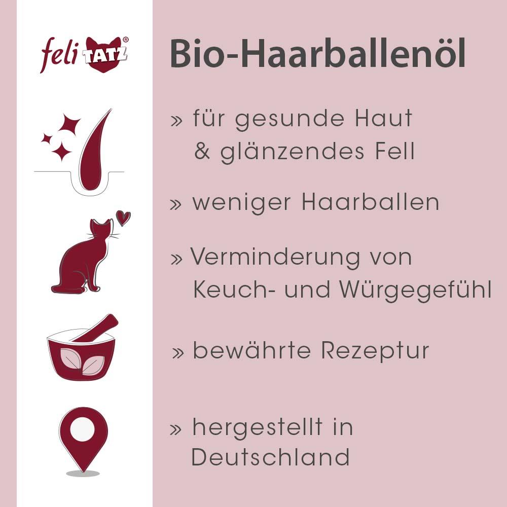 cdVet FeliTatz Bio- Haarballenöl 50ml